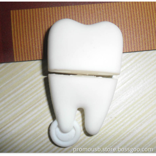 PVC gift dental caries dentures model usb